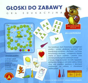 Głoski do zabawy - gra logopedyczna