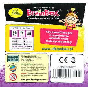 BrainBox Abecadło - gra na spostrzegawczość