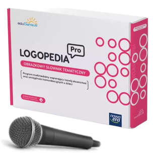 EduSensus Logopedia PRO. Obrazkowy słownik tematyczny - program multimedialny + mikrofon