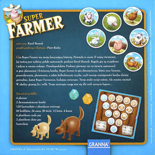 Super Farmer - wersja Deluxe - edukacyjna gra przygodowa
