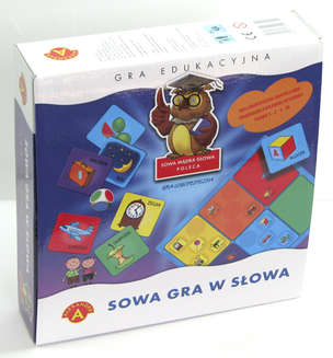 Sowa. Gra w słowa - gra logopedyczna