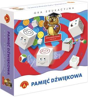 Sowa Mądra Głowa. Pamięć dźwiękowa - gra dydaktyczna