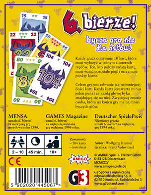 6 bierze! - gra edukacyjna
