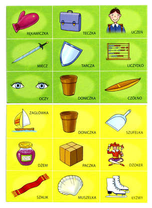 Loteryjka obrazkowa - gra logopedyczna