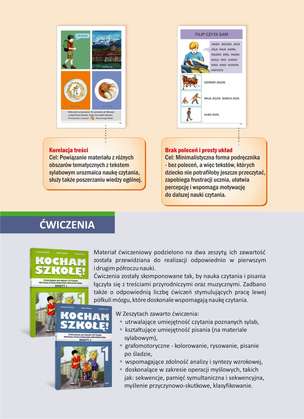 KOCHAM SZKOŁĘ. Podręcznik do nauki czytania metodą symultaniczno-sekwencyjną