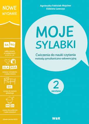 Moje sylabki - wczesna nauka czytania metodą symultaniczno-sekwencyjną. Zestaw 2 (nowe wydanie)