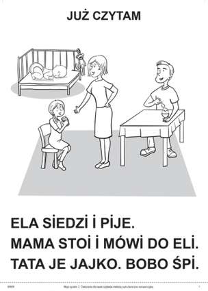 Moje sylabki - wczesna nauka czytania metodą symultaniczno-sekwencyjną. Zestaw 2
