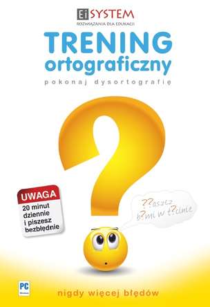 Trening ortograficzny. Pokonaj dysortografię - Publikacja multimedialna na CD-ROM