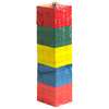 Jenga duża XL (kolorowe drewno)
