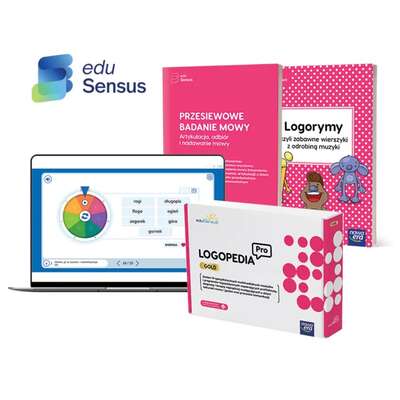 Edusensus Logopedia PRO. Pakiet GOLD 4.0 + mikrofon