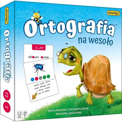 Ortografia na wesoło - edukacyjna gra planszowa