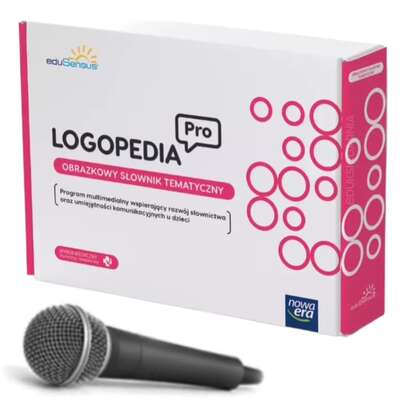 EduSensus Logopedia PRO. Obrazkowy słownik tematyczny - program multimedialny + mikrofon