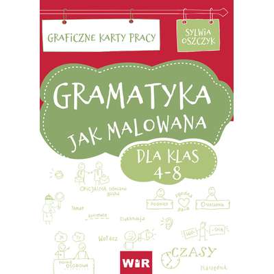 Gramatyka jak malowana. Graficzne karty pracy dla klas 4-8