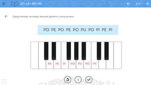 mTalent (program multimedialny) - Czytanie sy-la-ba-mi 1