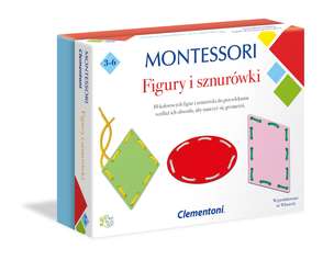 Montessori. Figury i sznurówki