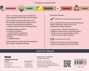MówMi. Multimedialny program terapeutyczny do nauki mowy mówmi. ZESTAW 1