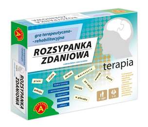 Terapia. Gra terapeutyczno-rehabilitacyjna ROZSYPANKA ZDANIOWA - łamigłówka, gra słowna