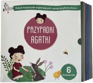 Przypadki Agatki - PAKIET 6 książeczek wspierających rozwój językowy dzieci