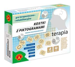 Terapia. Gra terapeutyczno-rehabilitacyjna Kostki z piktogramami (trening spostrzegawczości)