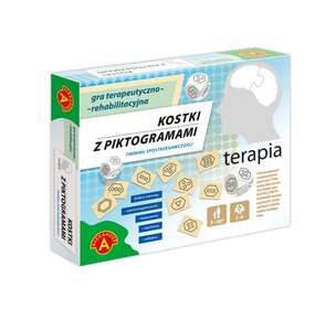 Terapia. Gra terapeutyczno-rehabilitacyjna - Kostki z piktogramami (trening spostrzegawczości)