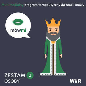 MówMi. Multimedialny program terapeutyczny do nauki mowy mówmi. ZESTAW 1