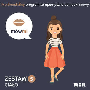 MówMi. Multimedialny program terapeutyczny do nauki mowy mówmi. ZESTAW 1
