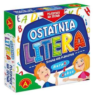 Ostatnia litera. Słowna gra planszowa