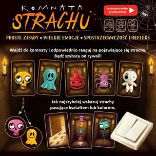 Komnata strachu - gra na spostrzegawczość i refleks