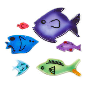 Zestaw sensorycznych żelowych rybek