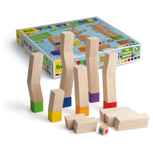 Zwariowane klocki  (42363) - gra edukacyjna