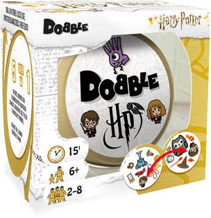 Dobble. Harry Potter. To tu zaczyna się magia! Gra, która rozkręci każdą imprezę! (wydanie polskie)