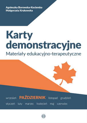 Karty demonstracyjne. Materiały edukacyjno-terapeutyczne. PAŹDZIERNIK