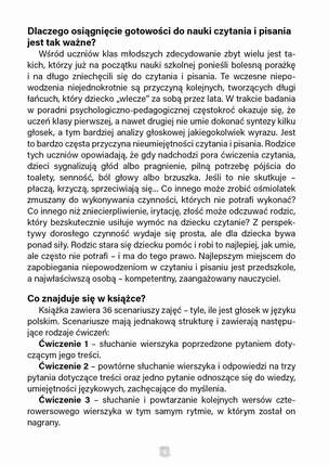 Lubię głoski, rytm i ruch! Ćwiczenia uwagi słuchowej, koordynacji słuchowo-ruchowej oraz syntezy i analizy słuchowej (z płytą CD)