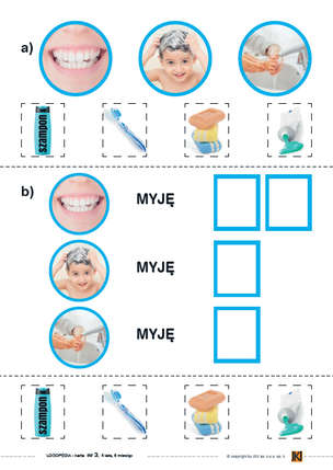 Teczka indywidualnej pracy dziecka – terapia logopedyczna – 4 latek