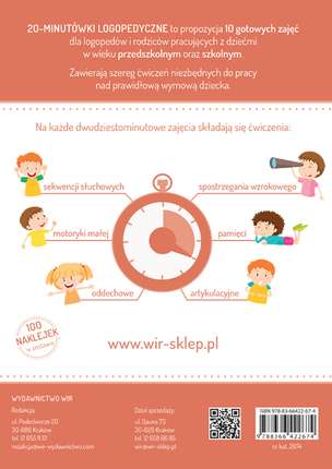 20-minutówki logopedyczne. Zestaw 1. Szereg syczący