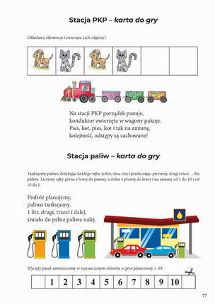 Logosyczaki. Przedszkolaki. Ćwiczenia i zabawy logopedyczne wspierające prawidłowy rozwój mowy dziecka (karty pracy + gra)