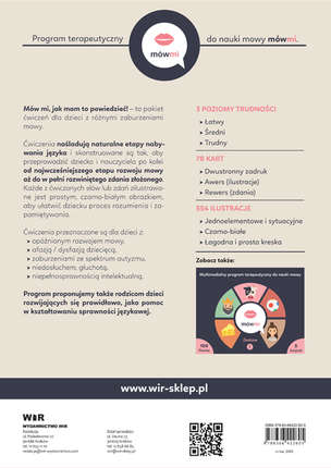 MówMi. Mów mi, jak mam to powiedzieć! Ćwiczenia do terapii dzieci z zaburzeniami komunikacji językowej
