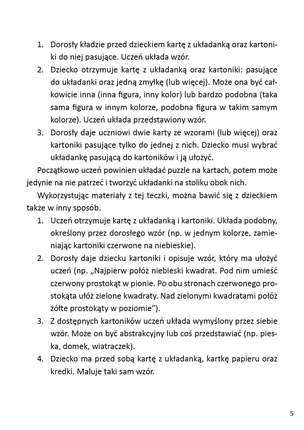 Doskonały wzrok. Ułóż puzzle. Materiały do ćwiczenia percepcji wzrokowej