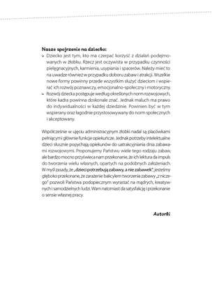 60 zabaw żłobkowych. Materiały dla opiekunów, psychologów i logopedów