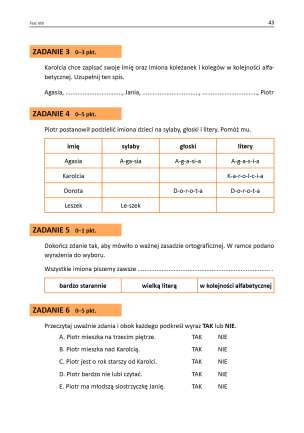 Czytam ze zrozumieniem i rozwiązuję zadania. Testy dla uczniów III klasy szkoły podstawowej