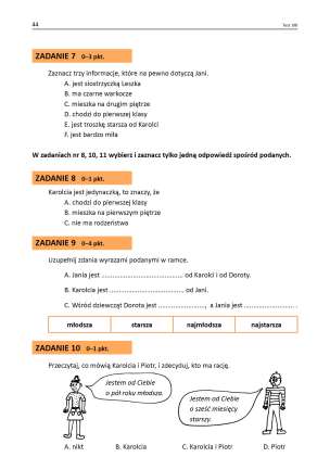 Czytam ze zrozumieniem i rozwiązuję zadania. Testy dla uczniów III klasy szkoły podstawowej