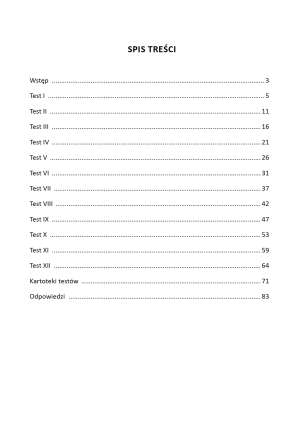 Czytam ze zrozumieniem i rozwiązuję zadania. Testy dla uczniów III klasy szkoły podstawowej