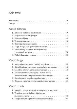 Integracja sensoryczna w autyzmie