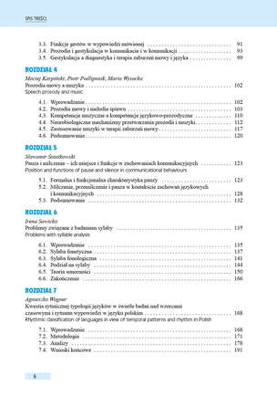 Prozodia - przyswajanie, badanie, zaburzenia, terapia