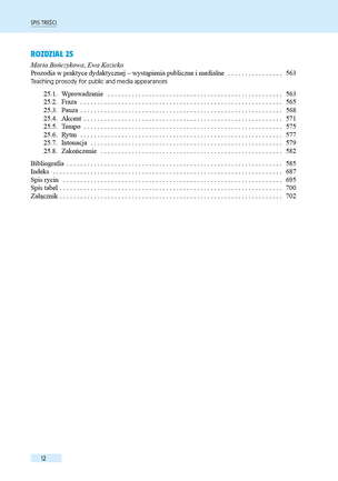 Prozodia - przyswajanie, badanie, zaburzenia, terapia