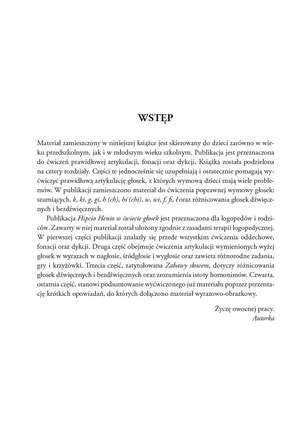 Hipcio Henio w świecie głosek. Ćwiczenia oddechowe, fonacyjne i artykulacyjne