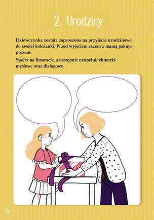 Komiks społeczny 2. Nowe historyjki w formie ćwiczeń rozwijających umiejętności społeczne