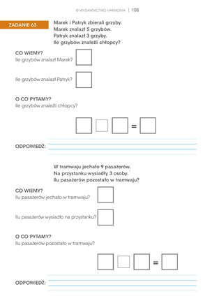 Matematyczne karty pracy dla uczniów ze specjalnymi potrzebami edukacyjnymi. Część 1