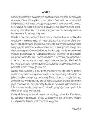 Prace domowe dla uczniów ze specjalnymi potrzebami edukacyjnymi. Poziom 1