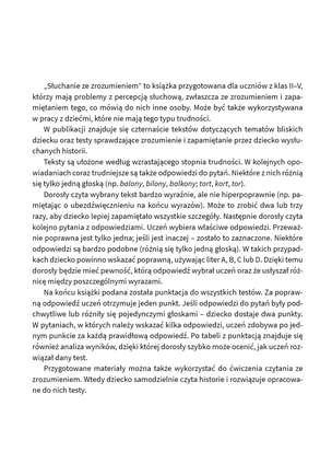 Słuchanie ze zrozumieniem